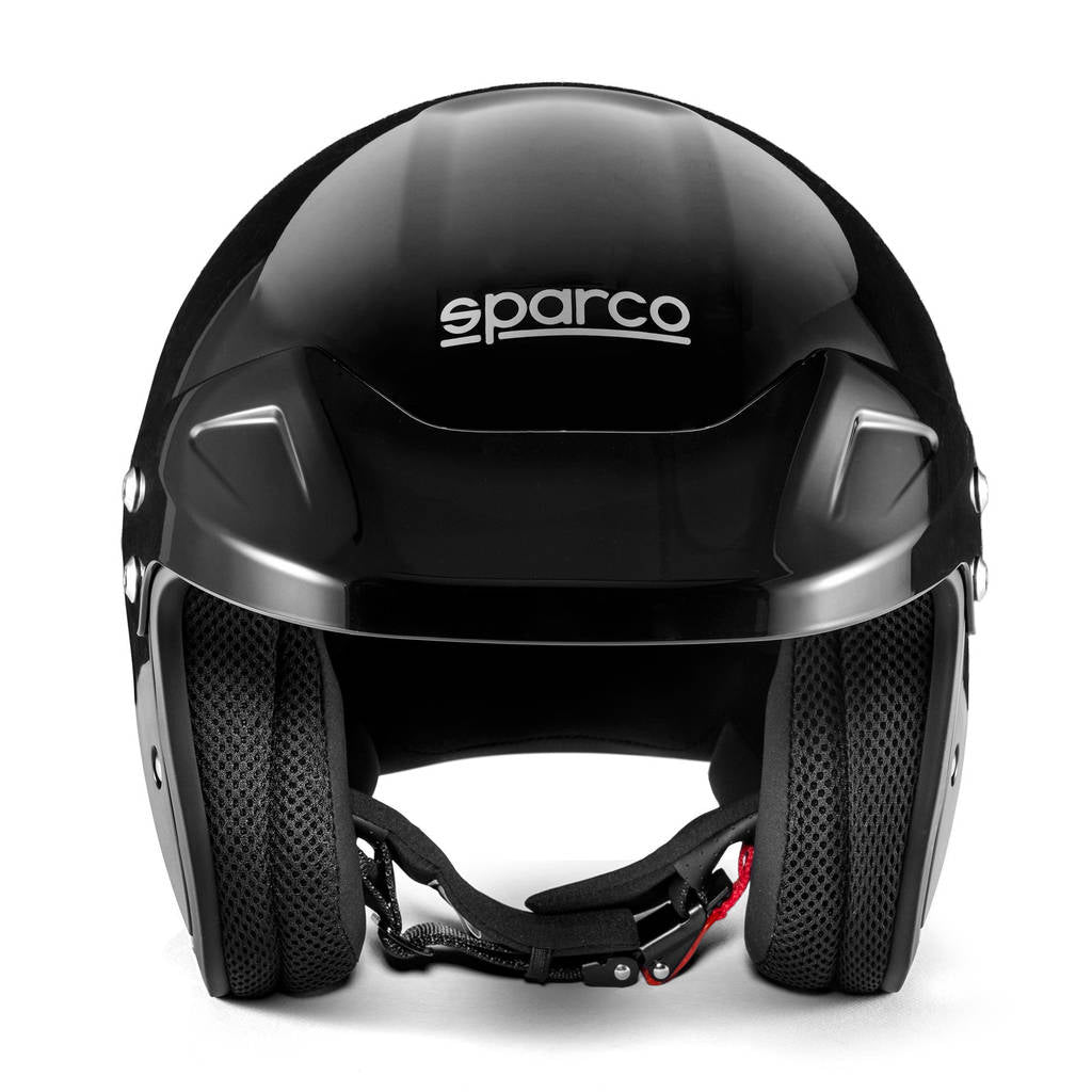 SPARCO 003379NRGR1S Open-Face Racing Helmet J-Pro ECE06, Black/Grey, Size S Photo-1