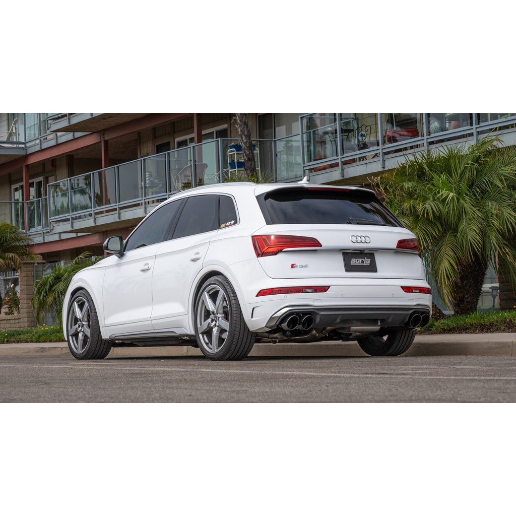 BORLA 60749BC Tip Kit 2.5", Black Chrome for AUDI SQ5 (B9) 2021-2025 Photo-1