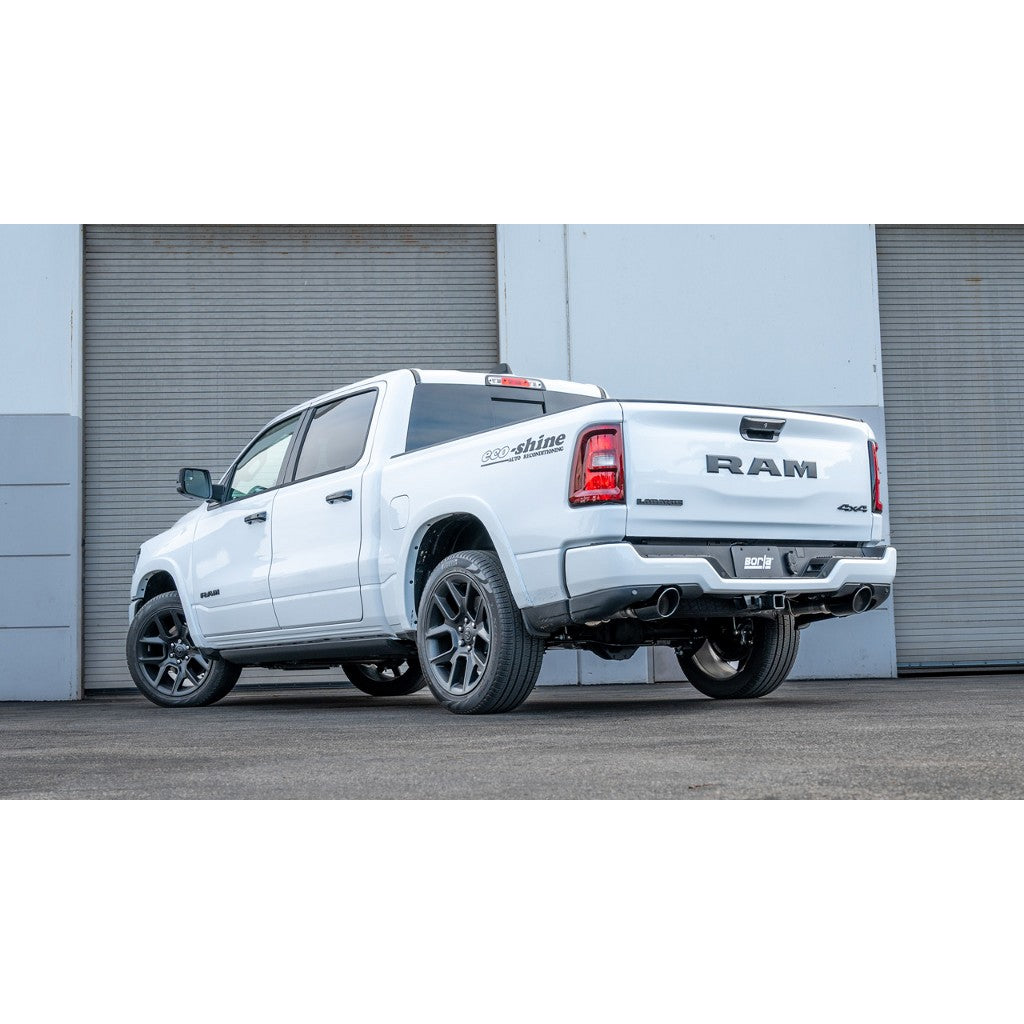 BORLA 60754BC Tip Kit 5", Black Chrome for RAM 1500 3.0L 2025- Photo-2