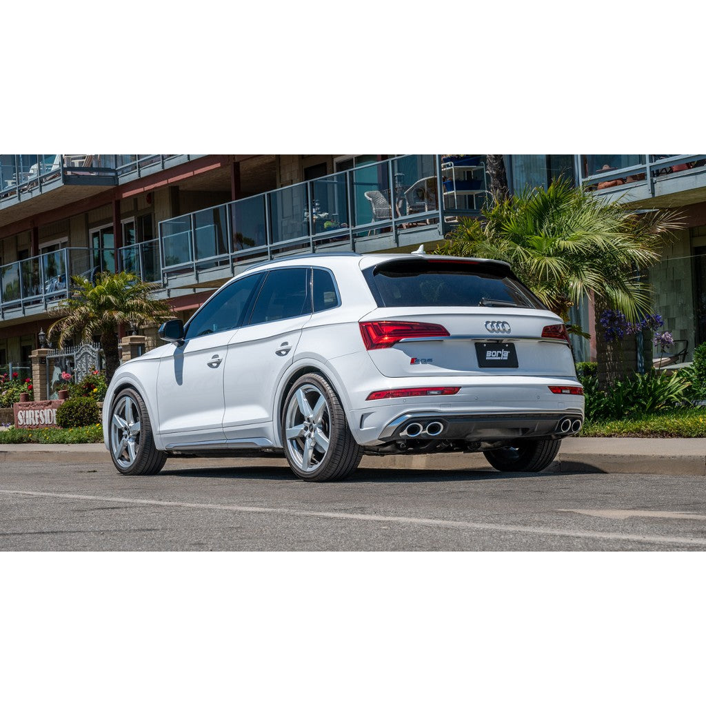 BORLA 141008 Cat-Back Exhaust 2.5", S-Type (2.5" Turndown Tips) for AUDI SQ5 (B9) 2018-2025 Photo-1