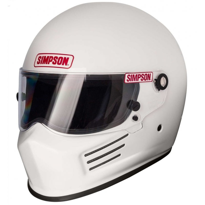 SIMPSON 7200021 BANDIT Racing helmet, Snell SA2020, white, size M Photo-0