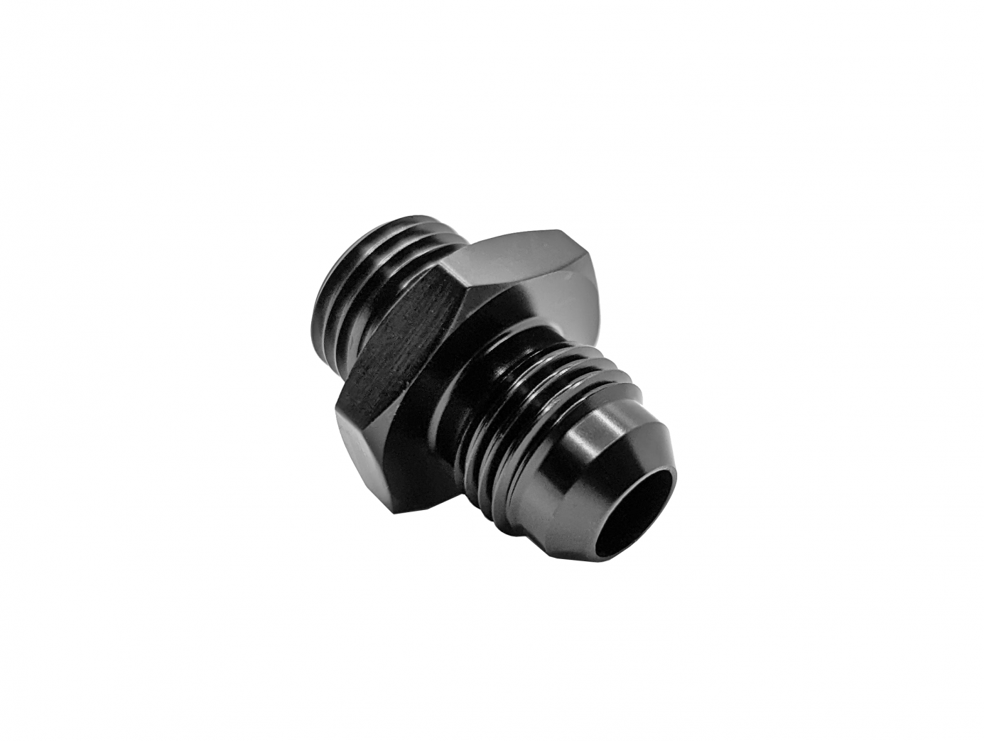 FUELAB 72101 Port Fitting (standard, -6AN ORB to -6AN 37 flare) Photo-2