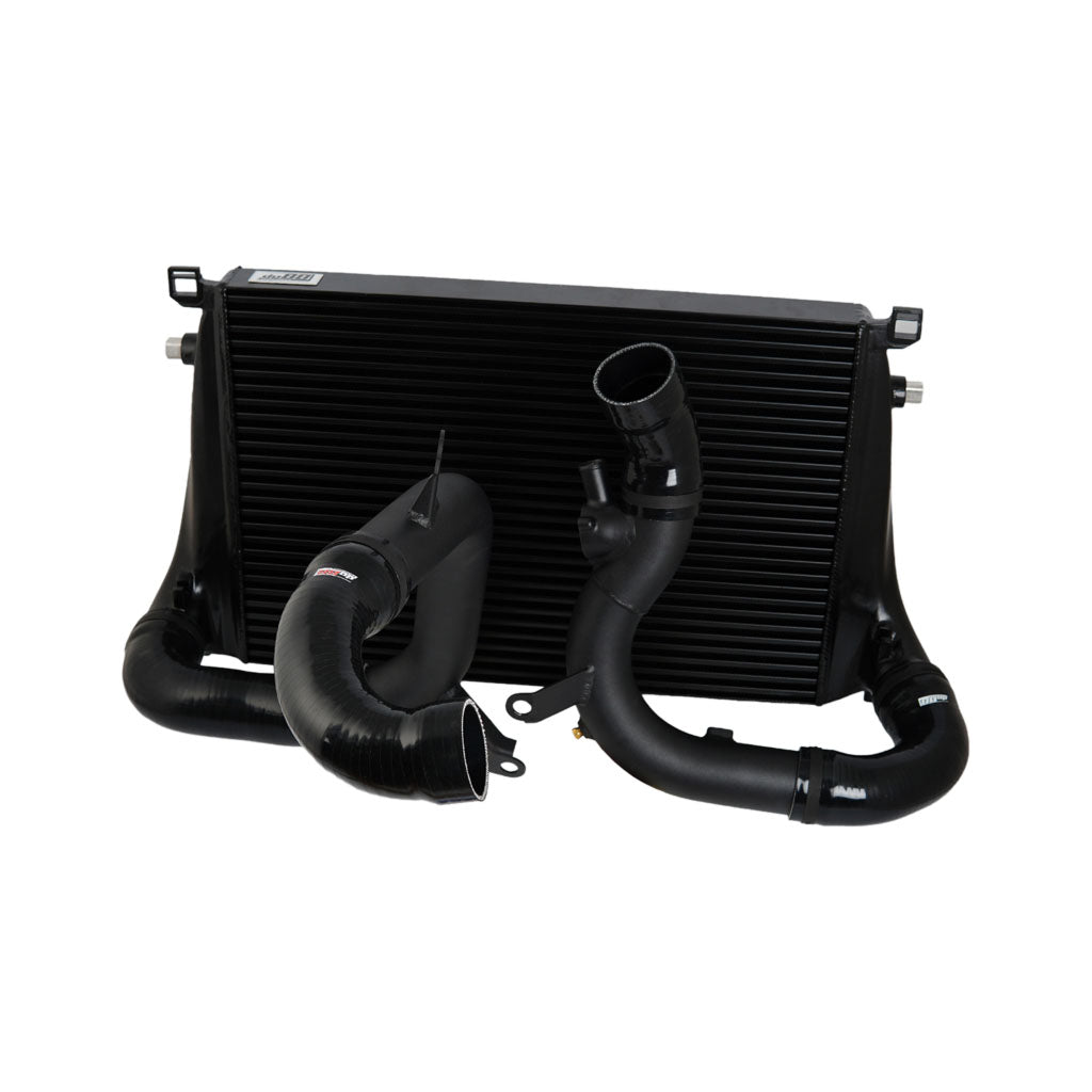 DO88 BIG-340-1-S Intercooler Kit BigPack for VAG 2.0 TSI EA888 Gen4 (300hp+) Black Hoses Photo-0