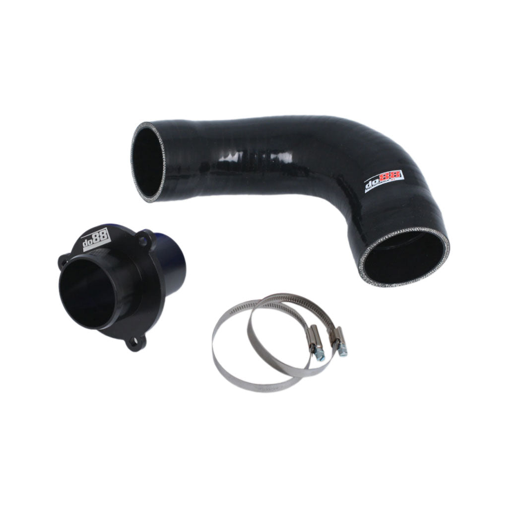 DO88 CP-110S-do88-2 Turbo Muffler Delete (Black Hoses) for VAG 1.8 2.0 TSI (MQB) Photo-0