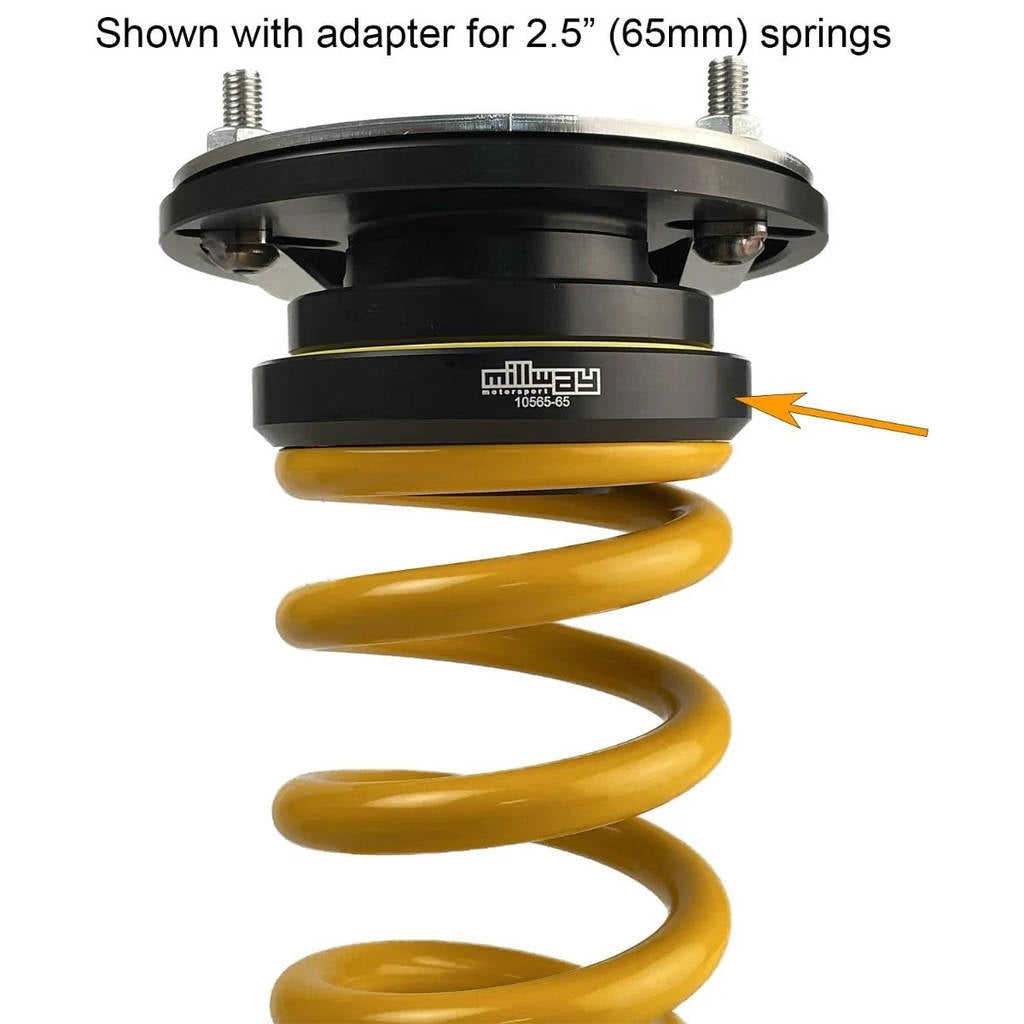 MILLWAY 10565-60 Camber Plate Spring Adapter for 60mm Racing Springs for BMW M3 (E46) / Z4M Photo-2