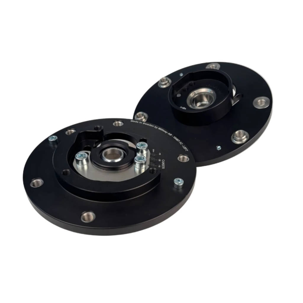 MILLWAY 90467-U Uniball Camber Plates for BMW M2 Competition / M2 CS (F87) / M3 (F80) / M4 (F82 / F83) Photo-0