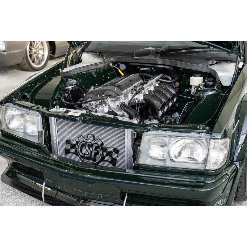 CSF 7220 High-Performance Aluminum Radiator for MERCEDES-BENZ 190E (W201) 2.3-16 / 2.5-16 Photo-14