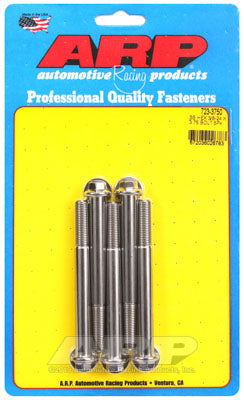 ARP 723-3750 SAE Bolt Kit 3/8-24 x 3.750 hex SS bolts Photo-0