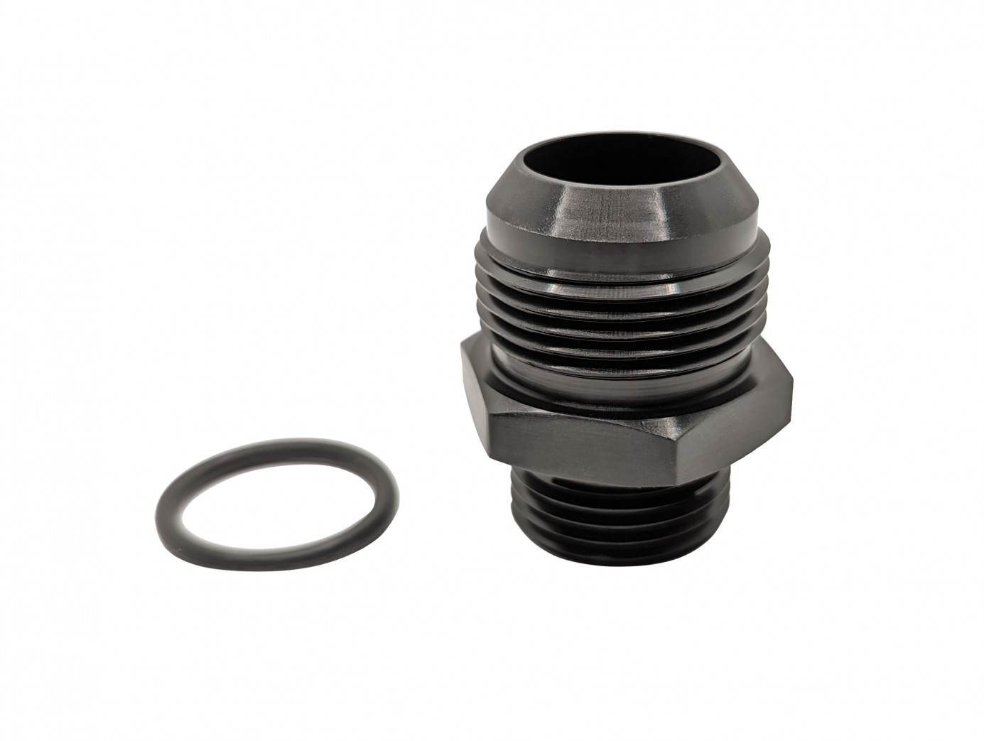 FUELAB 72304 Port Fitting (expander, -12AN ORB to -16AN 37 flare) Photo-0