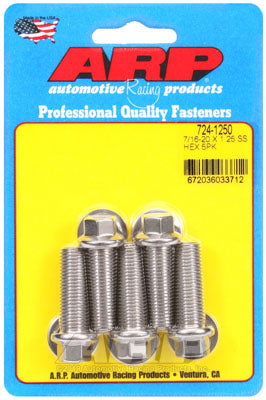 ARP 724-1250 SAE Bolt Kit 7/16-20 x 1.250 hex SS bolts Photo-0