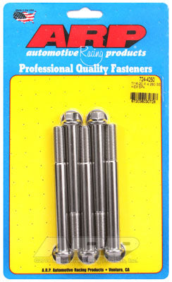 ARP 724-4250 SAE Bolt Kit 7/16-20 x 4.250 hex SS bolts Photo-0