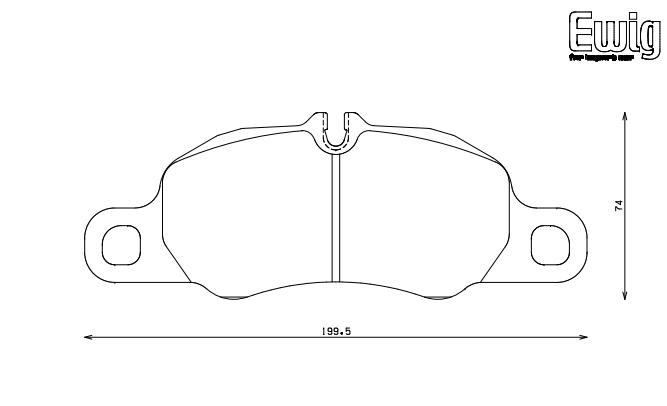 ENDLESS EIP193CCRg Front brake pads PORSCHE 3.6 CARRERA/911(991) 3.4 CARRERA/4 Photo-0