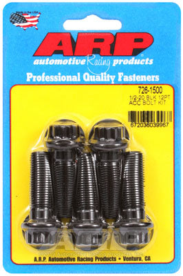 ARP 726-1500 SAE Bolt Kit 1/2-20 x 1.500 12pt black oxide bolts Photo-0