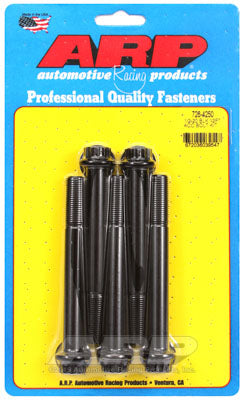 ARP 726-4250 SAE Bolt Kit 1/2-20 x 4.250 12pt black oxide bolts Photo-0