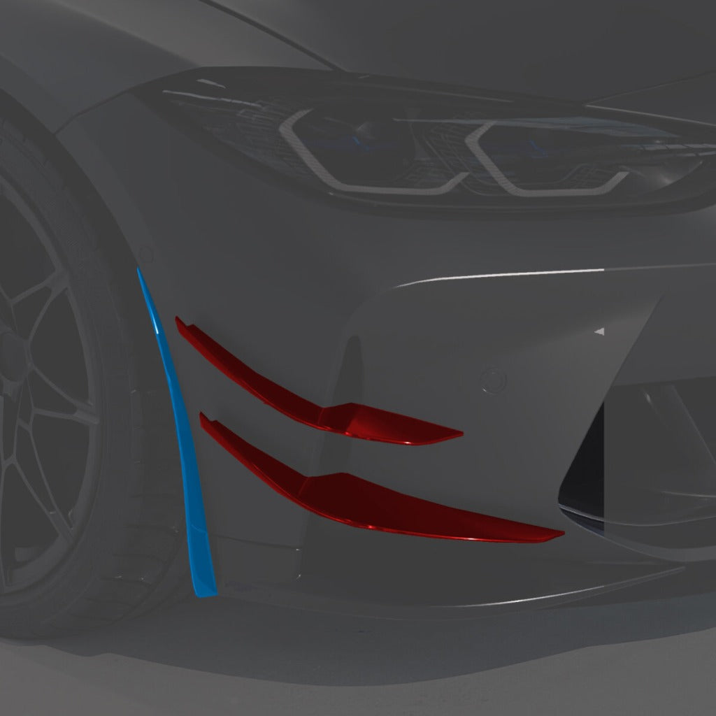 ALPHA-N AN-0728 CORSE Carbon Canard Set for BMW M3 (G80 / G81) / M4 (G82 / G83) Photo-3