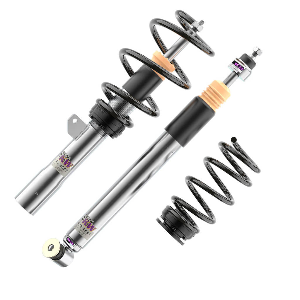 KW 35208200BP-B Coilover Kit V3 Leveling Black (incl. Cancellation Kit for Electronic Dampers) for BMW M135 i xDrive (F40) Photo-1