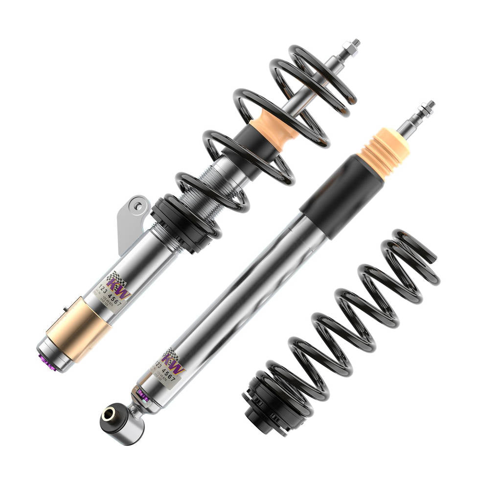 KW 352082000D-B Coilover Kit V3 Leveling Black for BMW 330 / 328 / 325 / 320 (F30) Photo-1