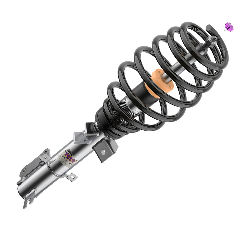 KW 3520825090-B Coilover Kit V3 Leveling Black for MERCEDES-BENZ V-Class (W447) Photo-2