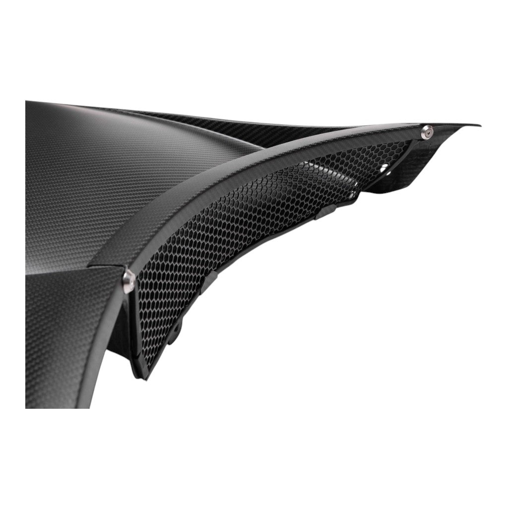 SPEED ENGINEERING 15126 Carbon Mudguards with Ventilation for TOYOTA Supra (Mk5) Photo-1
