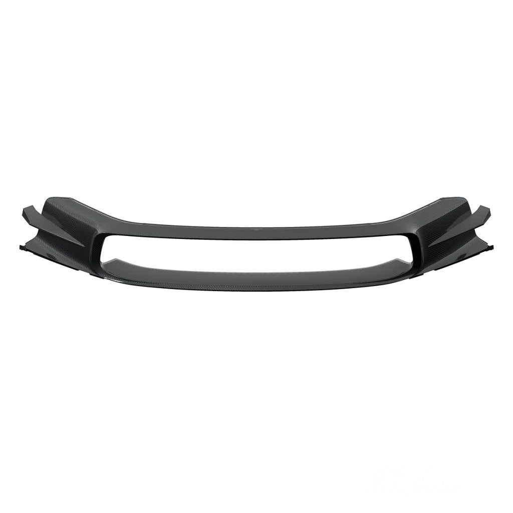 ALPHA-N AN-0936 Carbon Front Mask with Fins for PORSCHE 992.1 GT3 / GT3 Touring Photo-1