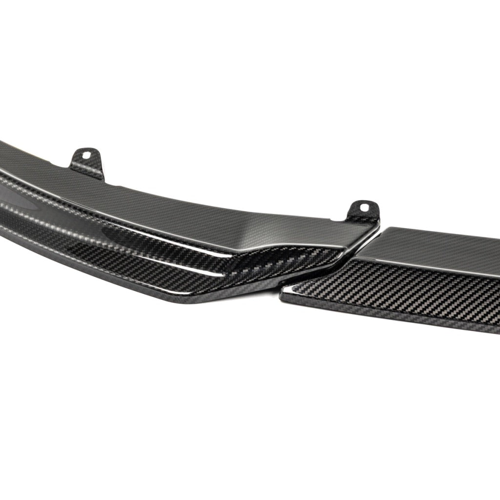 ALPHA-N AN-0770 Carbon Front Spoiler for BMW iX3 (G08) Photo-3