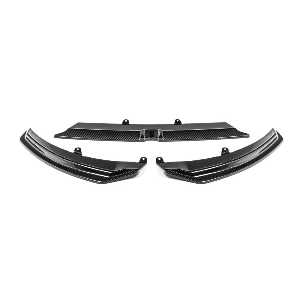 ALPHA-N AN-0770 Carbon Front Spoiler for BMW iX3 (G08) Photo-4