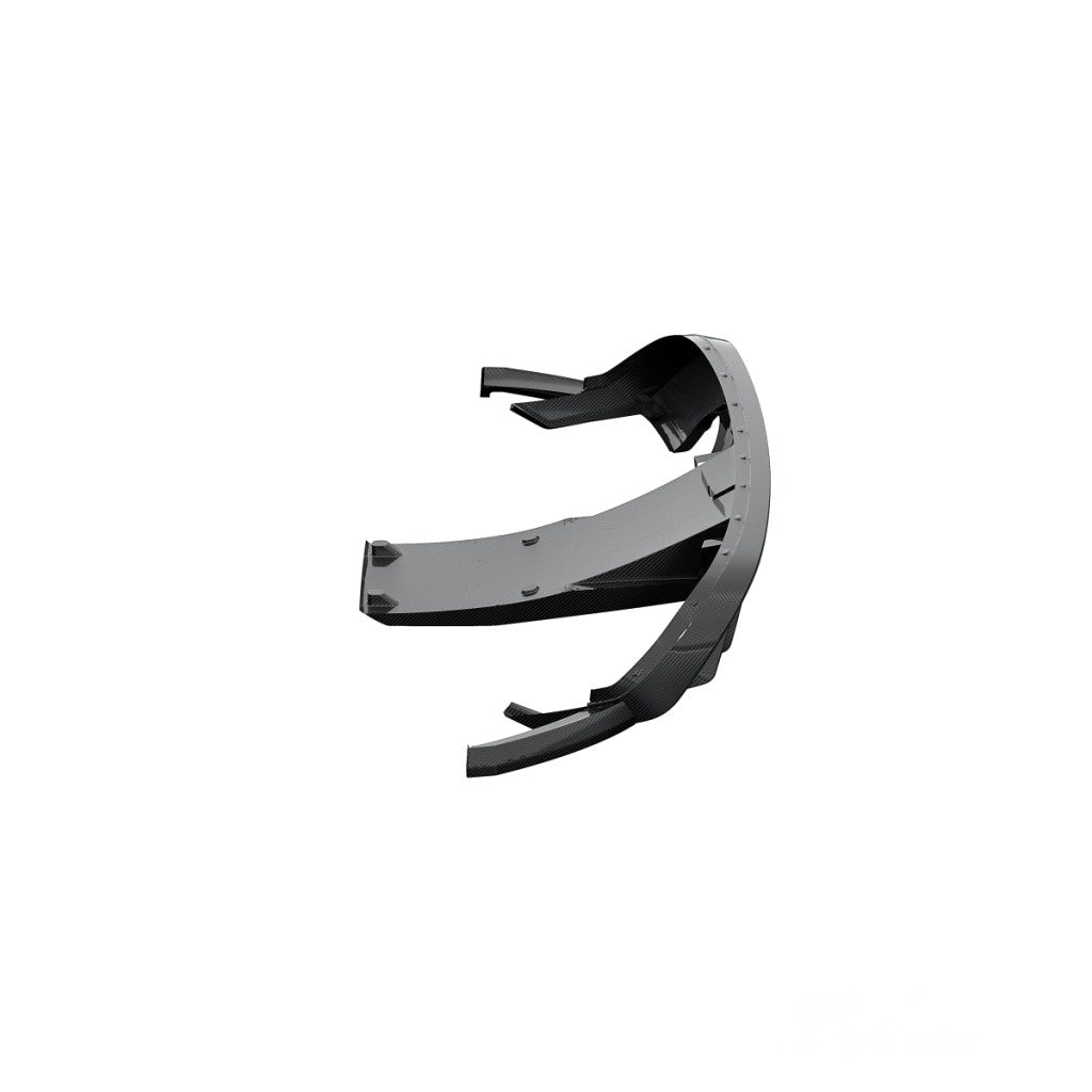 ALPHA-N AN-0914 Carbon Rear Diffuser (with 6 Fins) for PORSCHE 718 Cayman / Spyder (982) 4.0 / GT4 / GT4 RS Photo-2