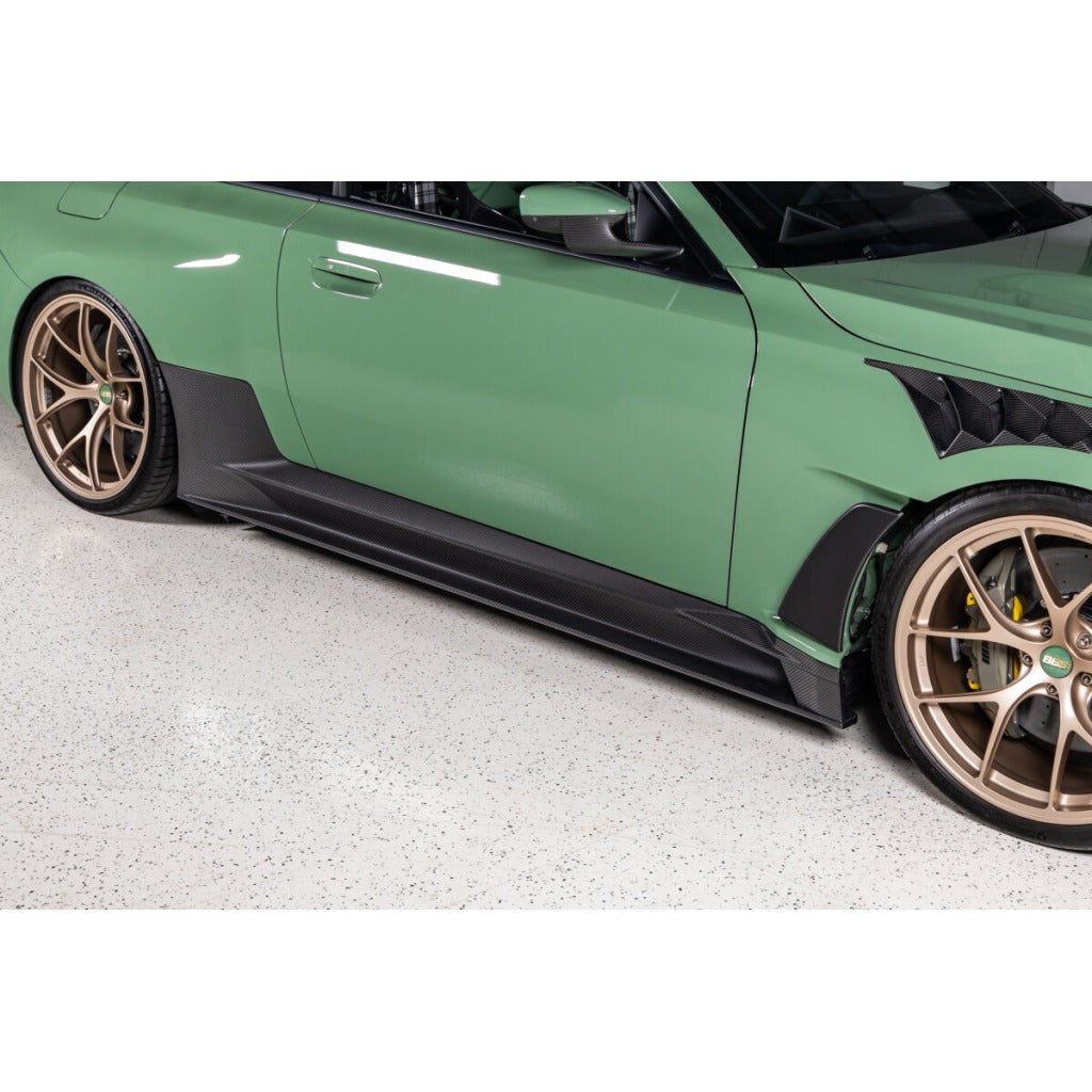ALPHA-N AN-0769 Carbon Side Skirts Set for BMW M2 (G87) Photo-4