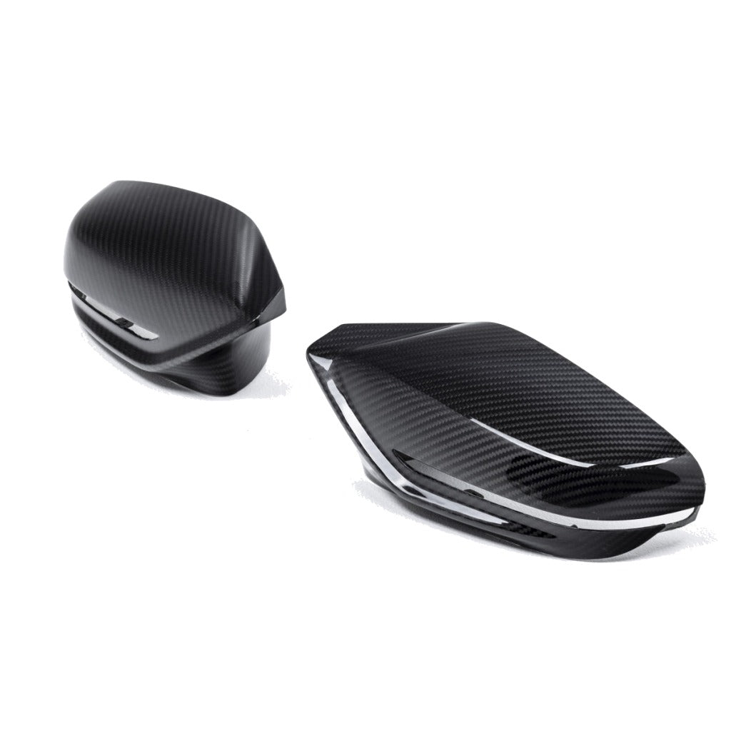 ALPHA-N AN-0741 Carbon Mirror Cap Set LHD for BMW M2 (G87) / M3 (G80 / G81) / M4 (G82 / G83) Photo-1
