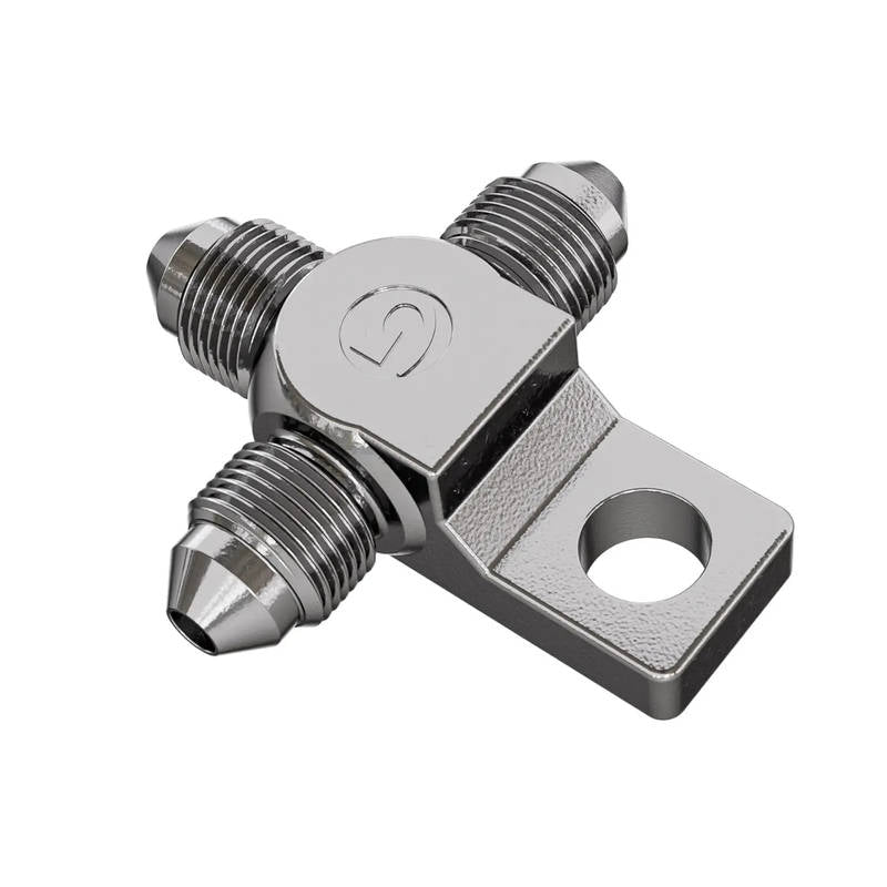 GOODRIDGE 5130-03C Tee Piece With Integral Mounting Lug 3/8x24, Stainless Steel Photo-0