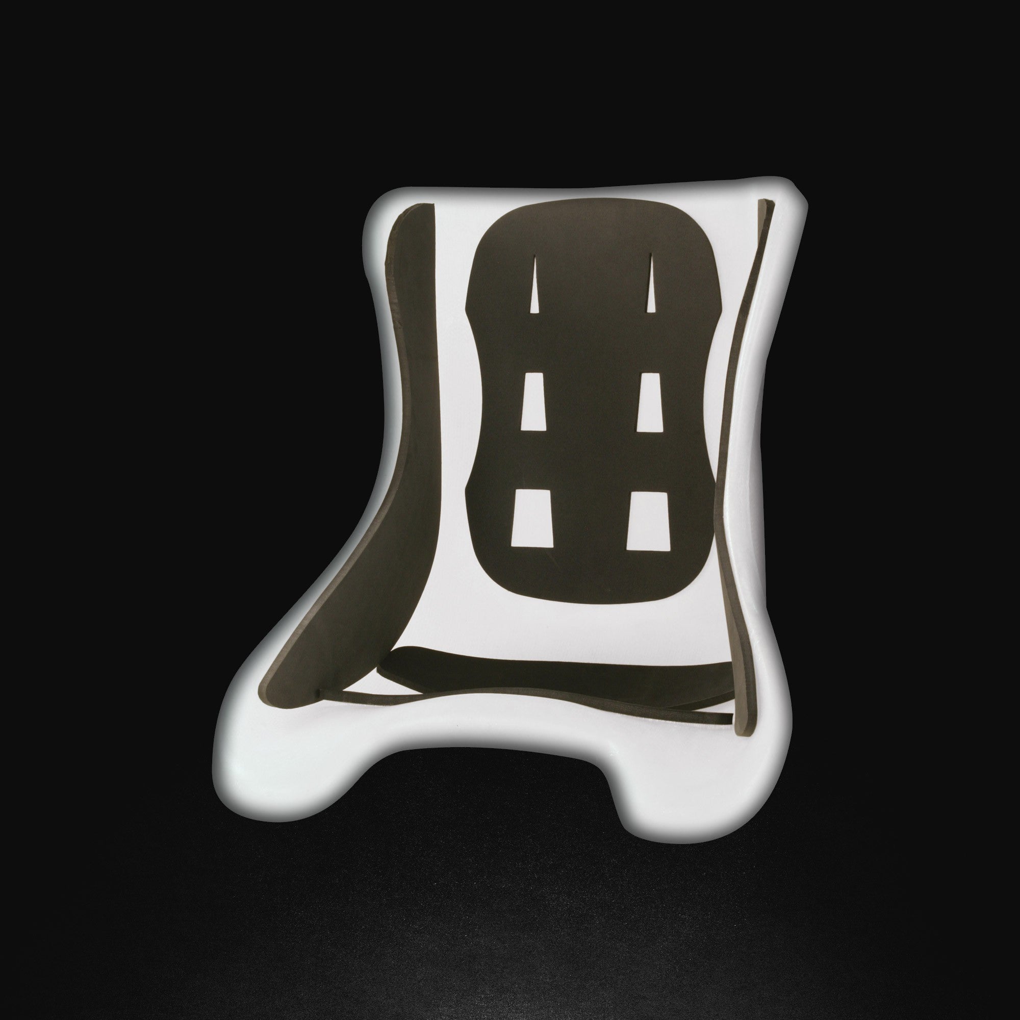 OMP KK0-0036 (KK036) Karting seat padding, black Photo-0