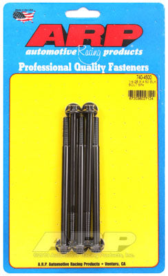 ARP 740-4500 SAE Bolt Kit 1/4-28 x 4.500 12pt black oxide bolts Photo-0