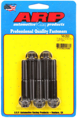 ARP 743-2500 SAE Bolt Kit 7/16-20 x 2.500 12pt black oxide bolts Photo-0
