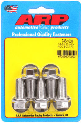 ARP 745-1000 SAE Bolt Kit 1/2-20 x 1.000 hex SS bolts Photo-0