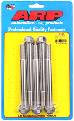 ARP 745-5000 SAE Bolt Kit 1/2-20 x 5.000 hex SS bolts Photo-0