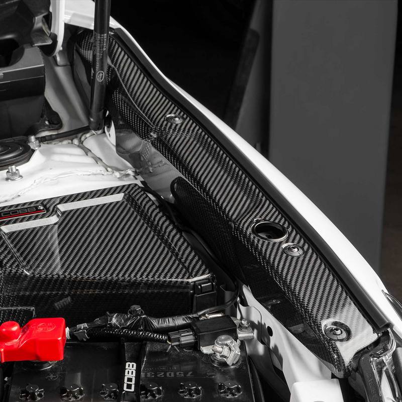 COBB 746170 Fender Shrouds REDLINE (Carbon) for SUBARU WRX 2022-2024 Photo-8