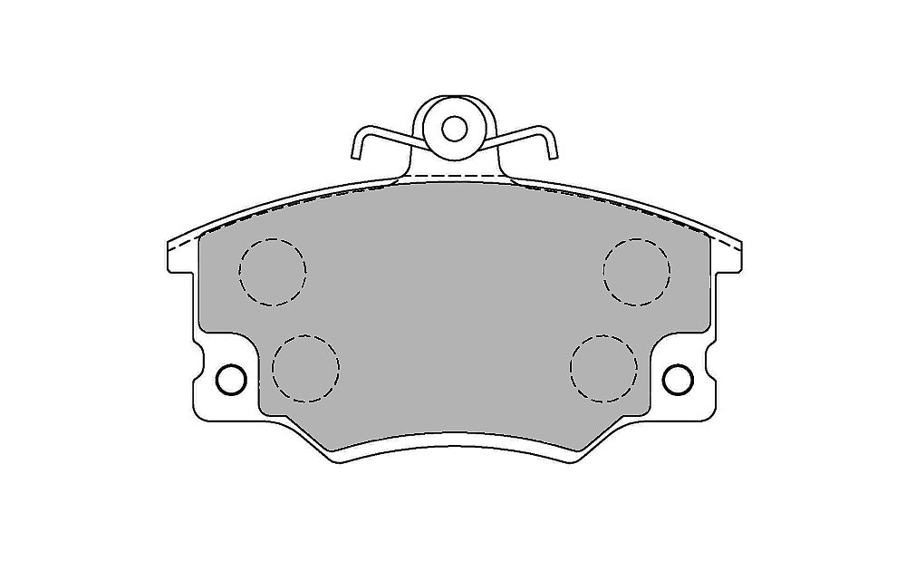FERODO FCP370Z Front Brake Pads DSUNO for LANCIA Delta / AUDI 100 Photo-0