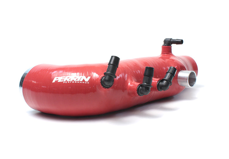 PERRIN PSP-INT-421RD Turbo Inlet Hose SUBARU IMPREZA WRX 2008+/LEGACY GT (Red) Photo-0