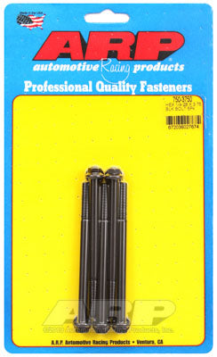 ARP 750-3750 SAE Bolt Kit 1/4-28 x 3.750 hex black oxide bolts Photo-0
