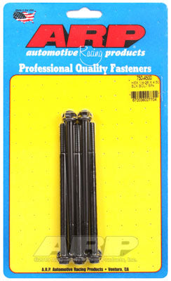 ARP 750-4500 SAE Bolt Kit 1/4-28 x 4.500 hex black oxide bolts Photo-0