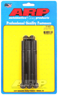 ARP 751-4500 SAE Bolt Kit 5/16-24 x 4.500 hex black oxide bolts Photo-0
