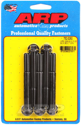 ARP 752-3250 SAE Bolt Kit 3/8-24 x 3.250 hex black oxide bolts Photo-0