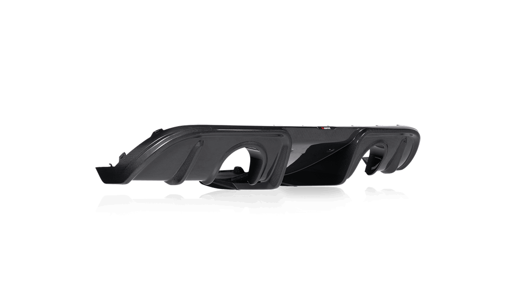 AKRAPOVIC DI-PO/CA/8/G/1 Carbon Fibre Diffuser Rear (High Gloss) for PORSCHE 718 Cayman GTS 4.0 / Boxster GTS 4.0 2020-2024 Photo-0