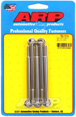 ARP 760-1014 Metric Thread Bolt Kit M6 x 1.00 x 90 hex SS bolts Photo-0