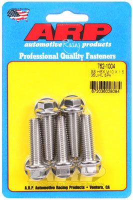 ARP 762-1004 Metric Thread Bolt Kit M10 x 1.50 x 35mm hex SS bolts Photo-0