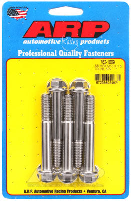 ARP 762-1009 Metric Thread Bolt Kit M10 x 1.50 x 70mm hex SS bolts Photo-0