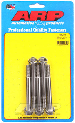 ARP 762-1011 Metric Thread Bolt Kit M10 x 1.50 x 90mm hex SS bolts Photo-0
