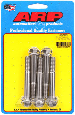ARP 763-1009 Metric Thread Bolt Kit M10 x 1.25 x 70 hex SS bolts Photo-0