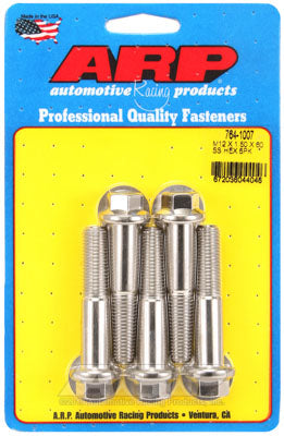 ARP 764-1007 Metric Thread Bolt Kit M12 x 1.50 x 60 hex SS bolts Photo-0