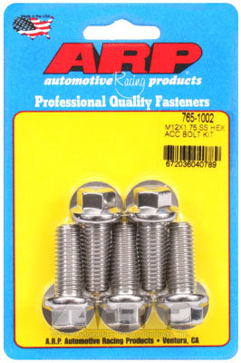 ARP 765-1002 Metric Thread Bolt Kit M12 x 1.75 x 30 hex SS bolts Photo-0
